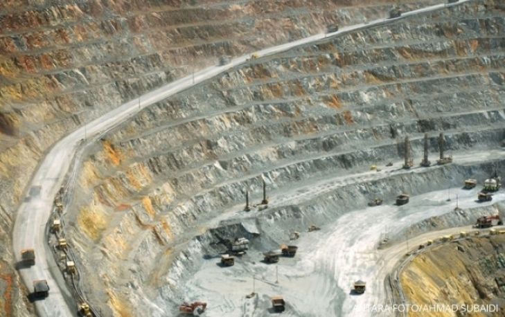 Tak penuhi syarat, izin ekspor Newmont terhambat
