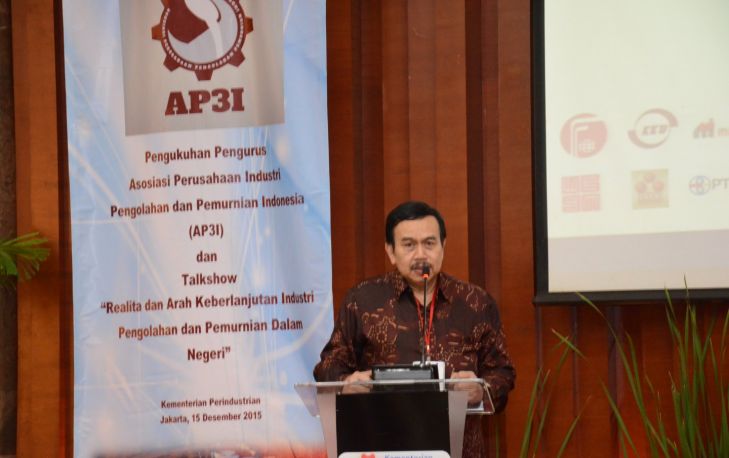 AP3I Berharap Pemerintah Beri Dukungan Pembangunan Smelter