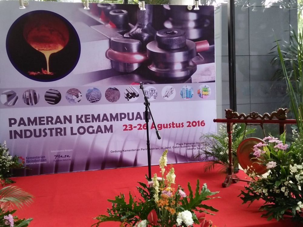 Gallery Pameran kemampuan Industri Maerial Dasar logam Hilir, Tanggal 2308-2608, di Kemenperin 16 img20160824080532