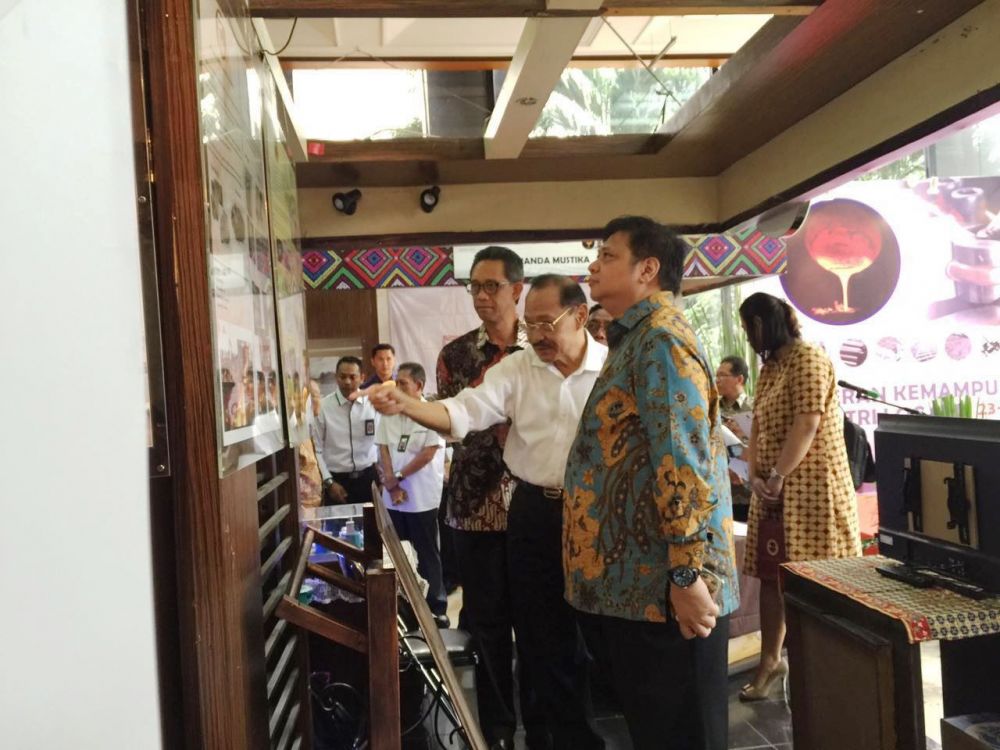 Gallery Pameran kemampuan Industri Maerial Dasar logam Hilir, Tanggal 2308-2608, di Kemenperin 3 img_20160824_wa0016
