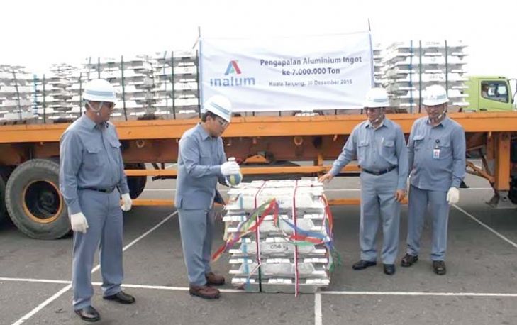 Aluminium Rencana Bangun PLTU Kapasitas 2×350 MW