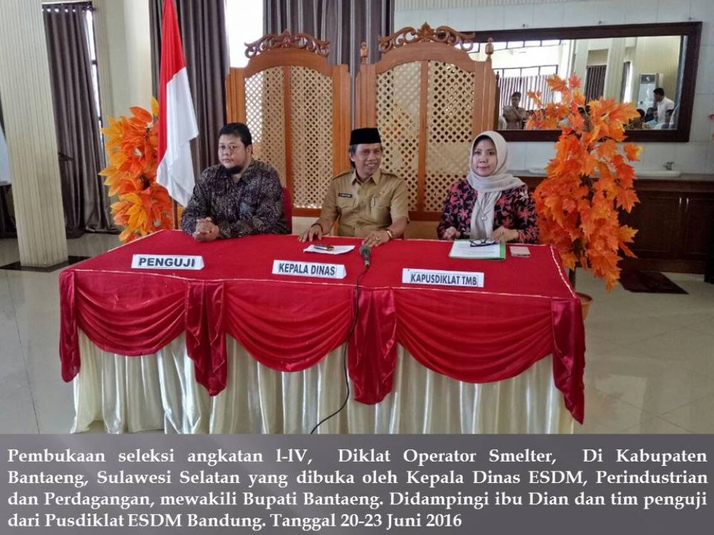 Gallery Seleksi Diklat Operator Smelter (Angkatan I-IV) di Bantaeng- Sulsel, tgl 20-23 Juni 2016 1 slide1