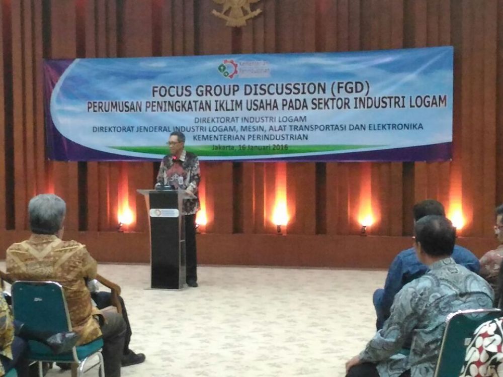 Gallery FGD Perumusan Peningkatan Iklim Usaha Pada Sektor Industri Logam, Gedung Kementerian Perindustrian, 16 Jan 