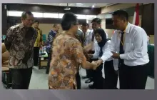 Gallery Upacara pembukaaan diklat operator smelter angkatan 1 - 4 di Pusdiklat ESDM di Bandung tanggal 5 September 2016 3 3