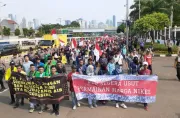 Pansus Mafia Nikel Tak Kunjung Dibentuk Mahasiswa Kembali Aksi di DPRMPR RI 