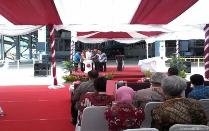 Jokowi Resmikan Smelter Terbesar di Dunia Milik China Di Indonesia,Freeport jilid 2 kah?