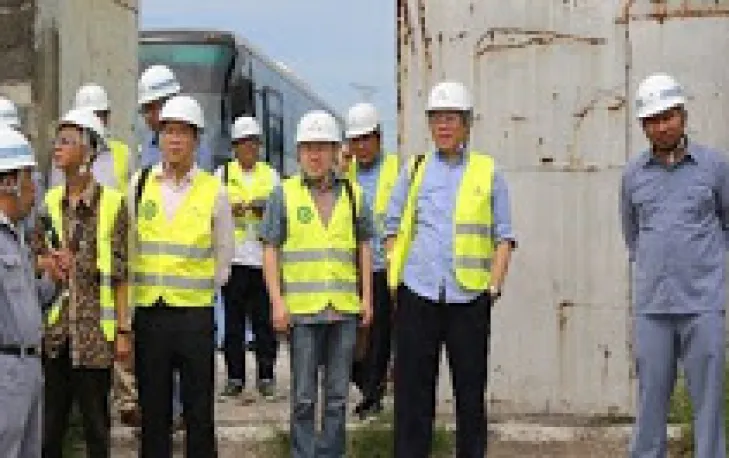 Kunjungan Tim Kemenko Maritim RI dan Investor dari Tiongkok (China Gezhiuba Group Co.Ltd) ke Pabrik Peleburan PT Inalum (Persero) 