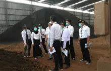 Diklat  Kunjungan peserta diklat operator smelter di PT Century Cikande  Banten tgl 20 Sept 2016